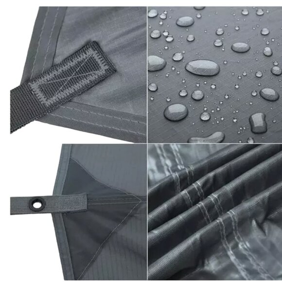 FREE SOLDIER Waterproof Portable Tarp Multifunctional Outdoor Camping Traveling - Picture 5 of 9